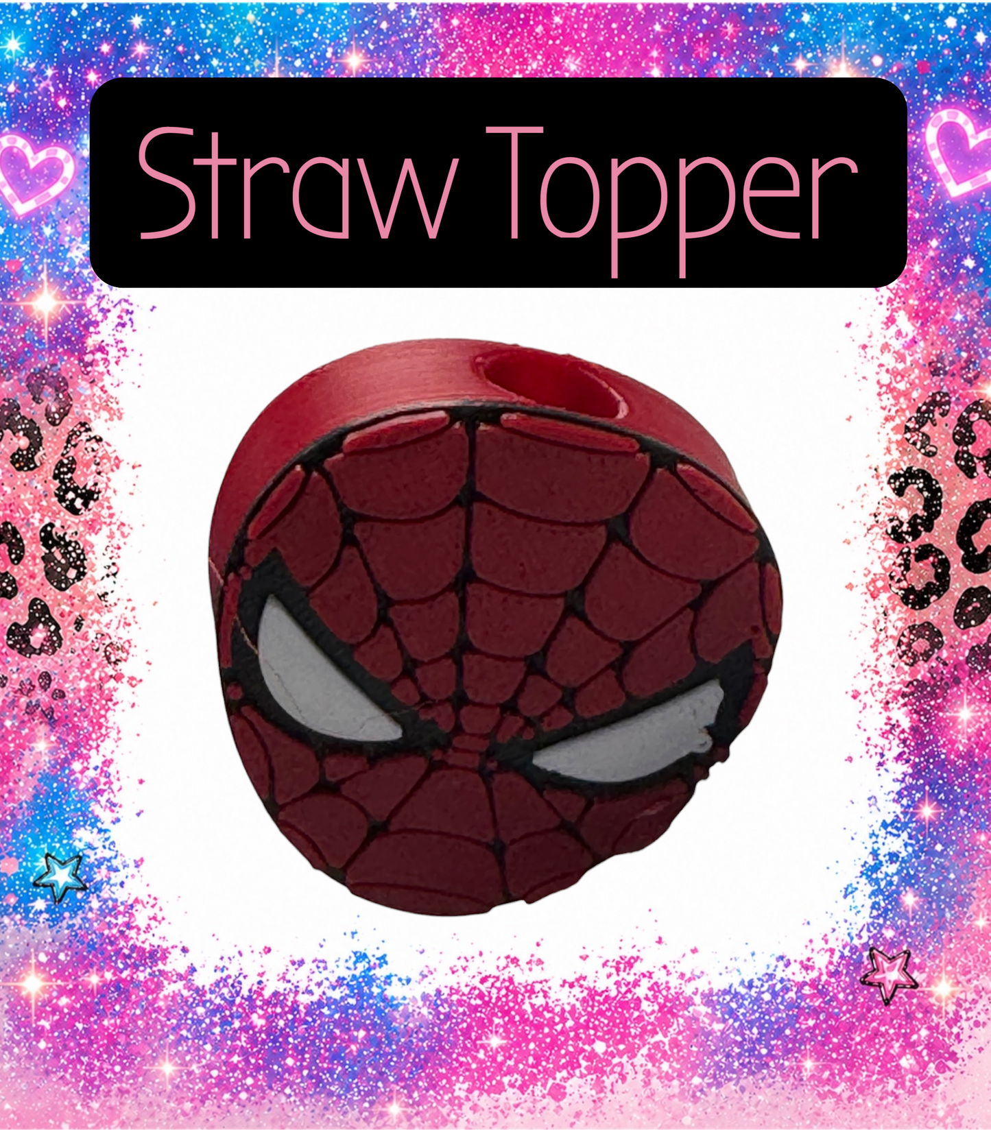 3D Straw Topper 33