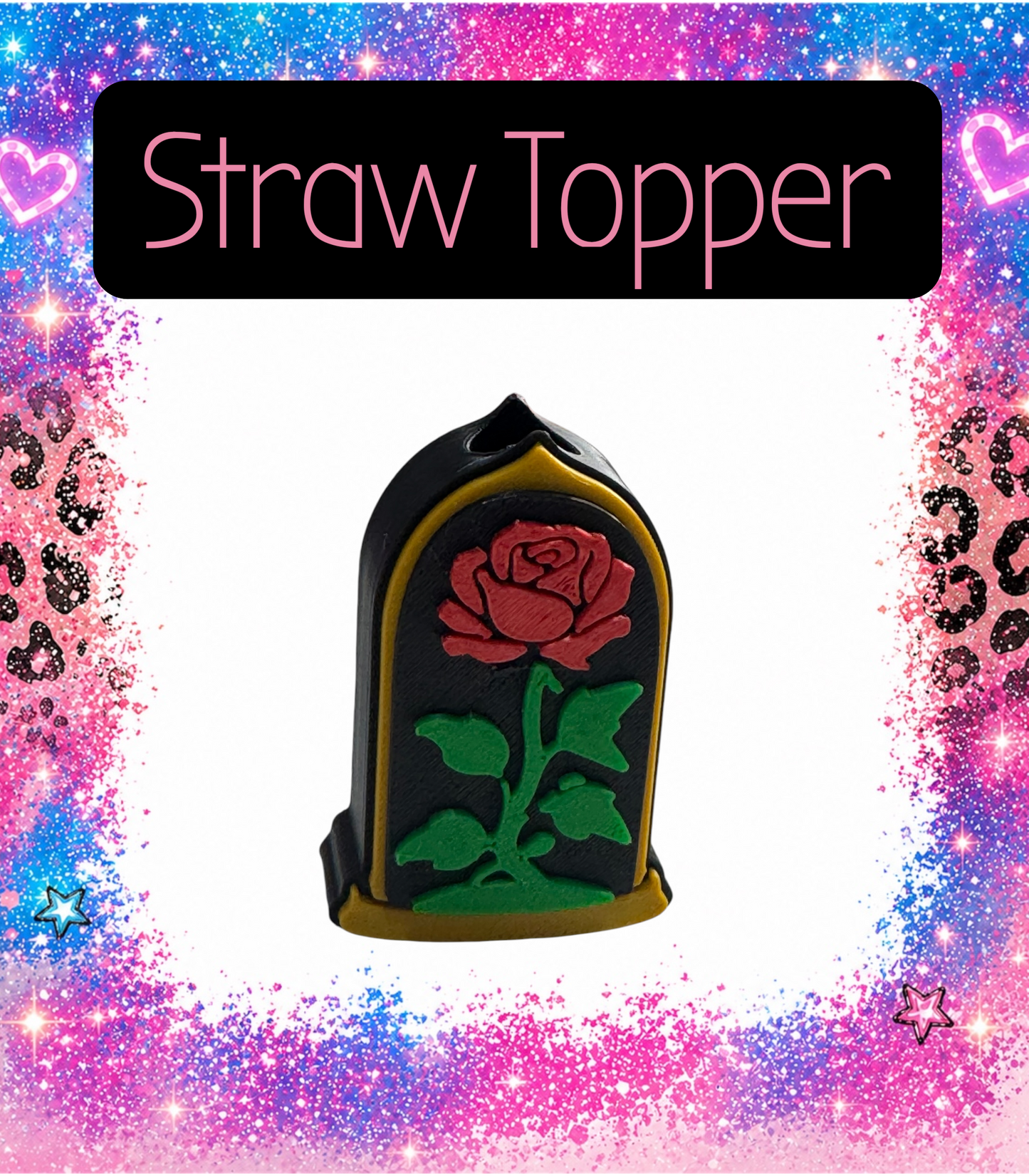 3D Straw Topper 13