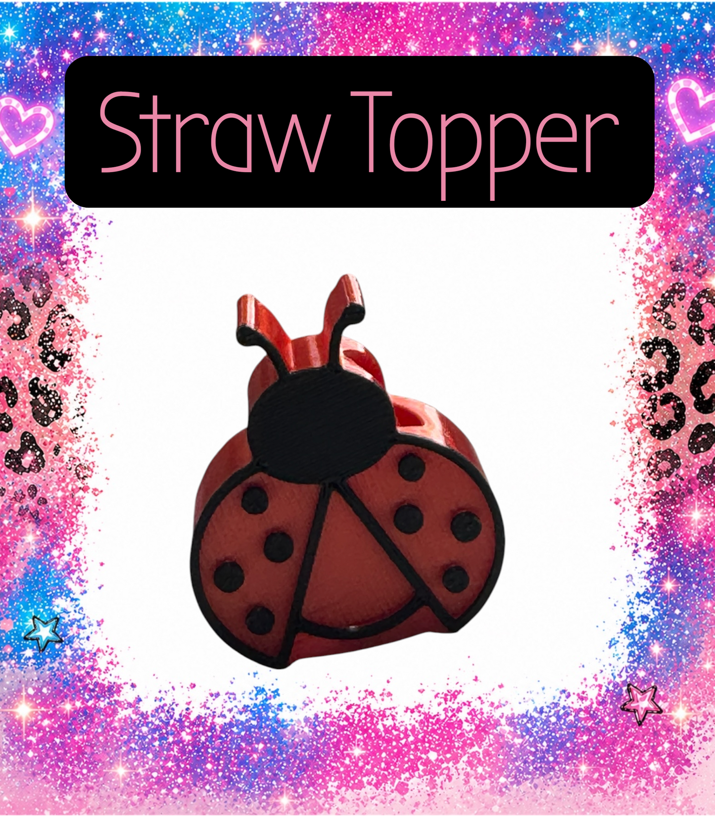 3D Straw Topper 12