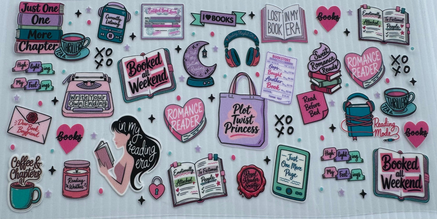 Reading Books Wrap