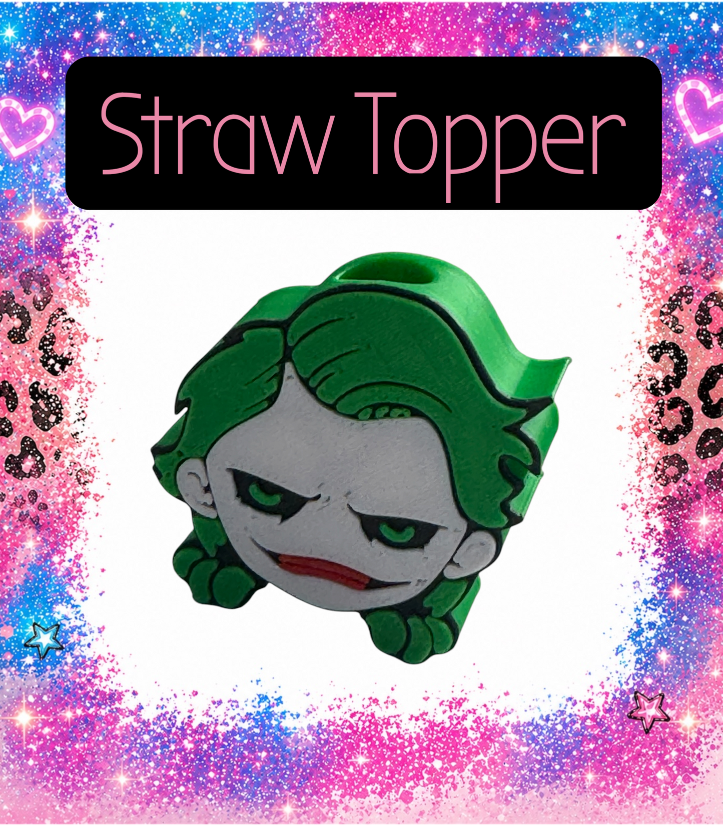 3D Straw Topper 31