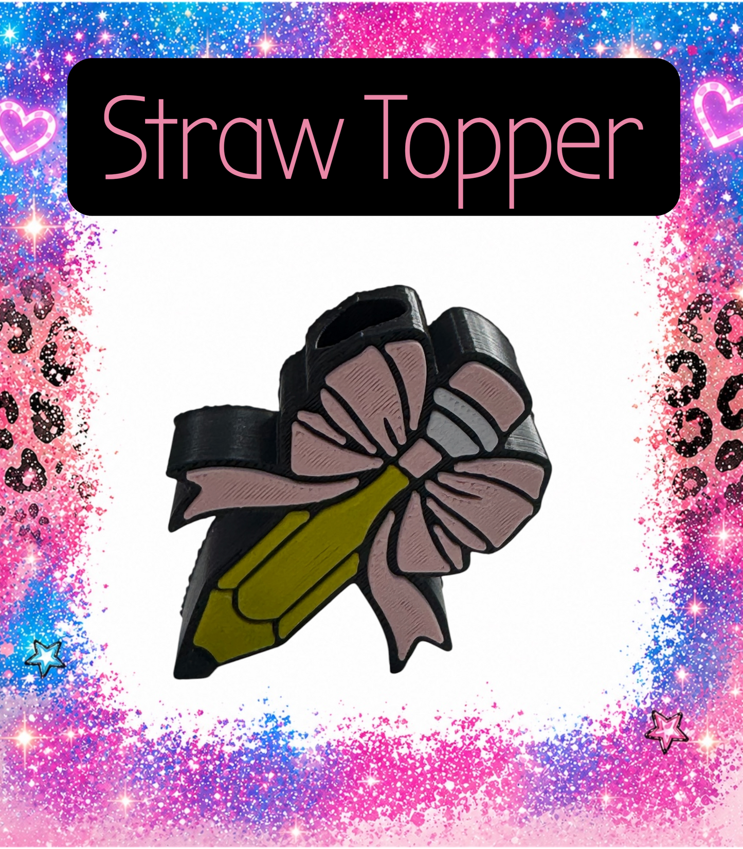 3D Straw Topper 16