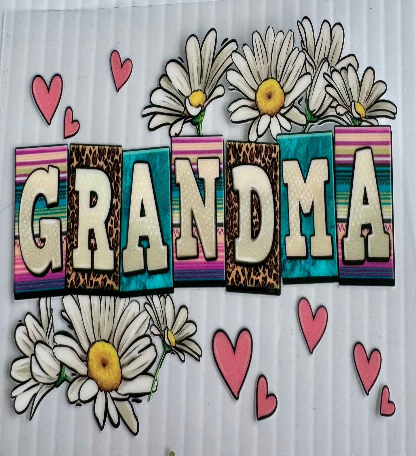 Grandma Decal 4x4 ( not a full wrap)