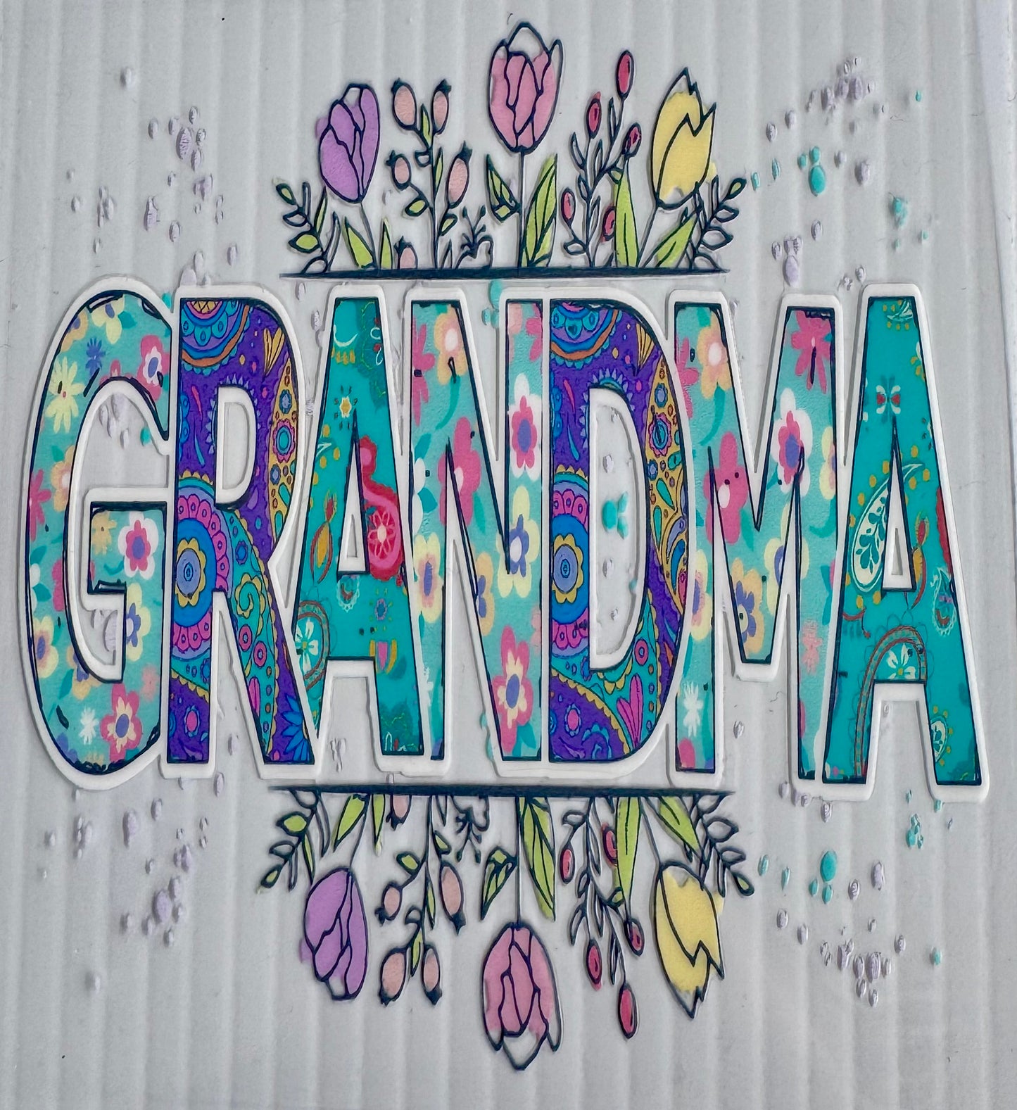 Grandma Decal 3 4x4 ( not a full wrap)