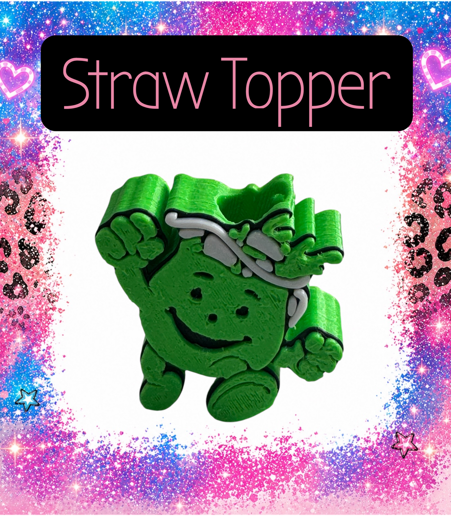 3D Straw Topper 7