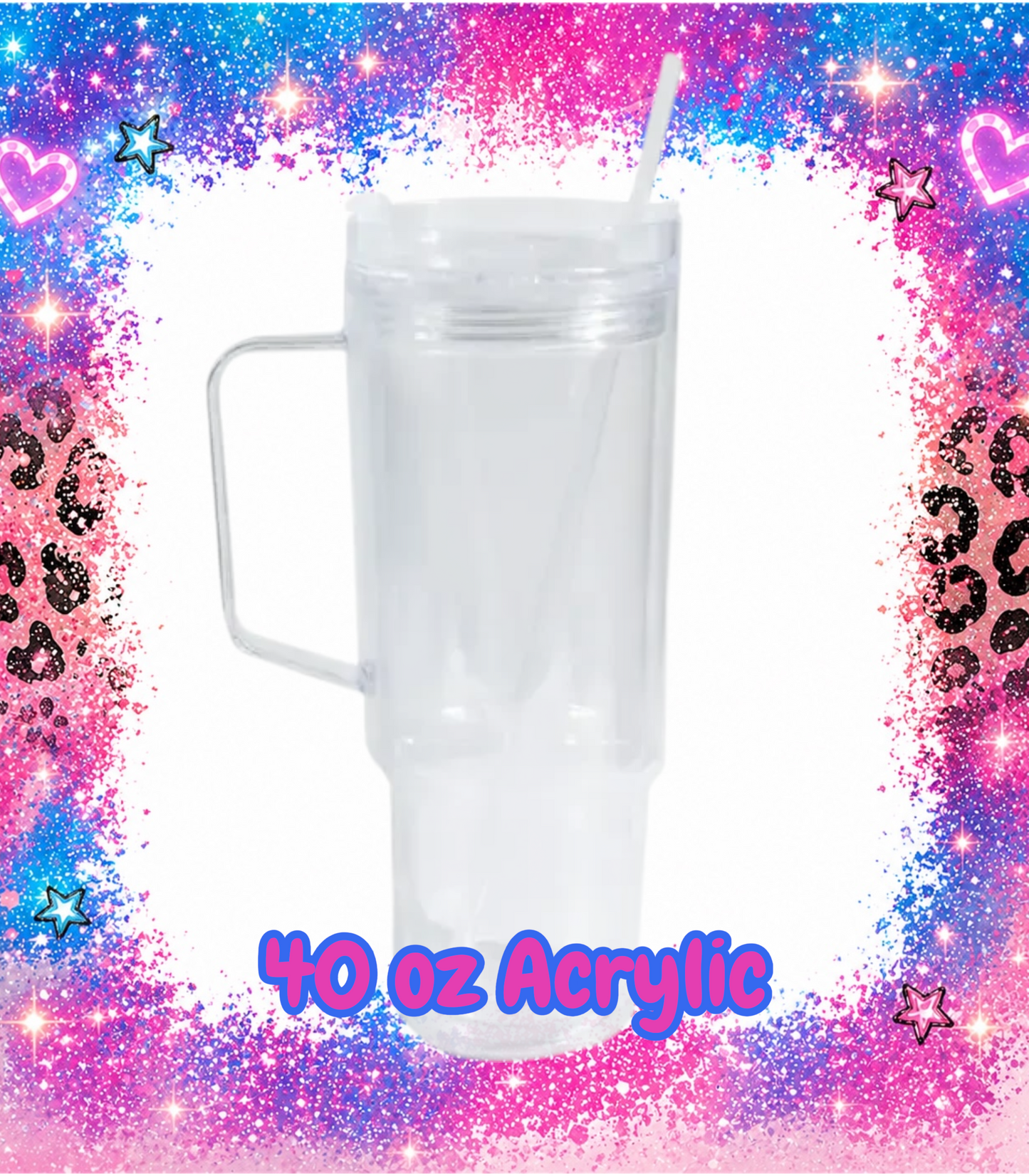 40 oz Acrylic Tumbler