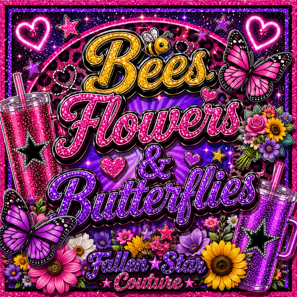 Bees , Flowers & Butterfly Wraps
