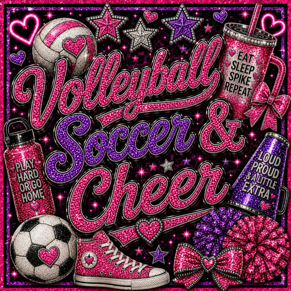 Volleyball , Soccer & Cheer Wraps