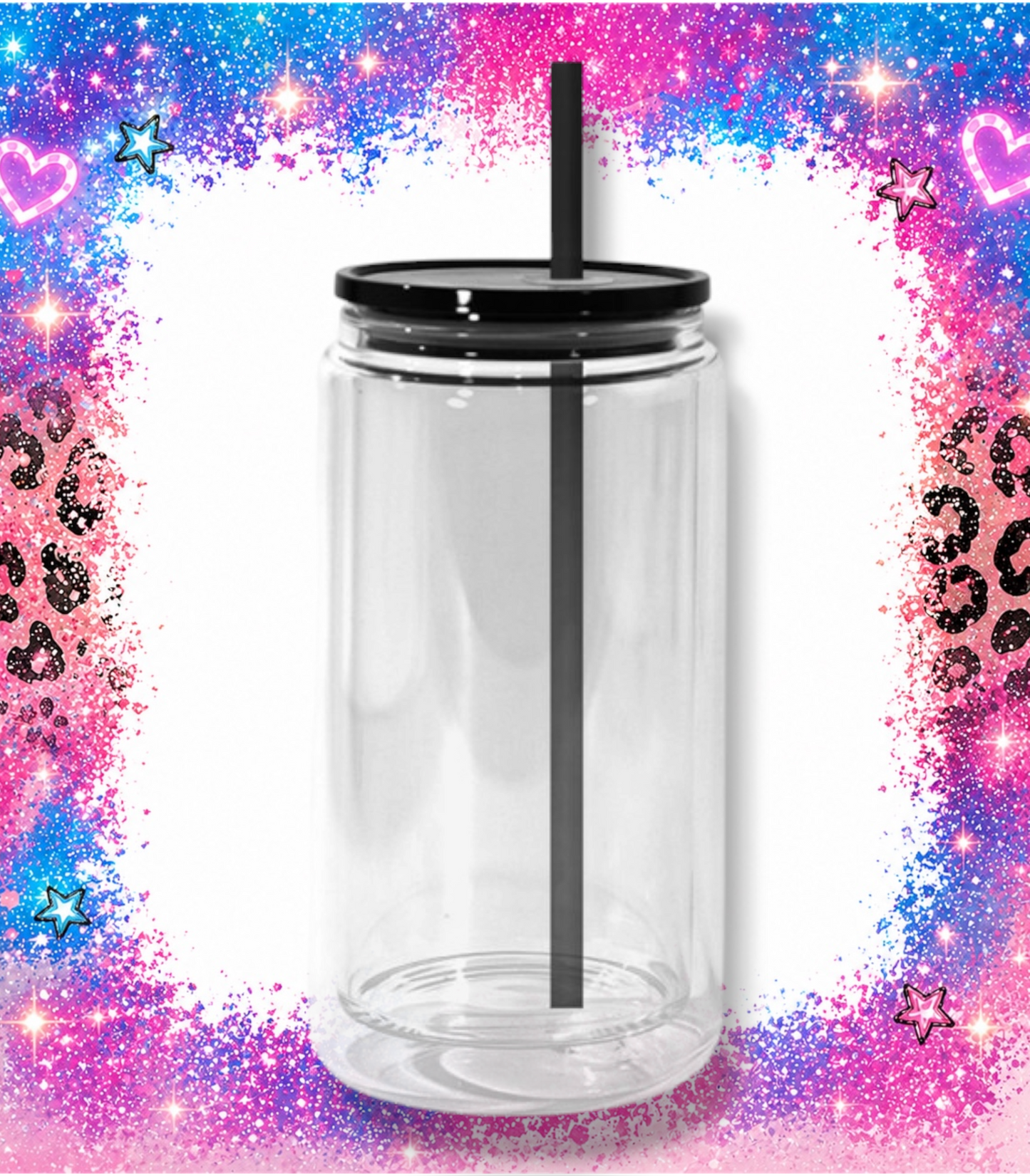 16 oz Acrylic - Black