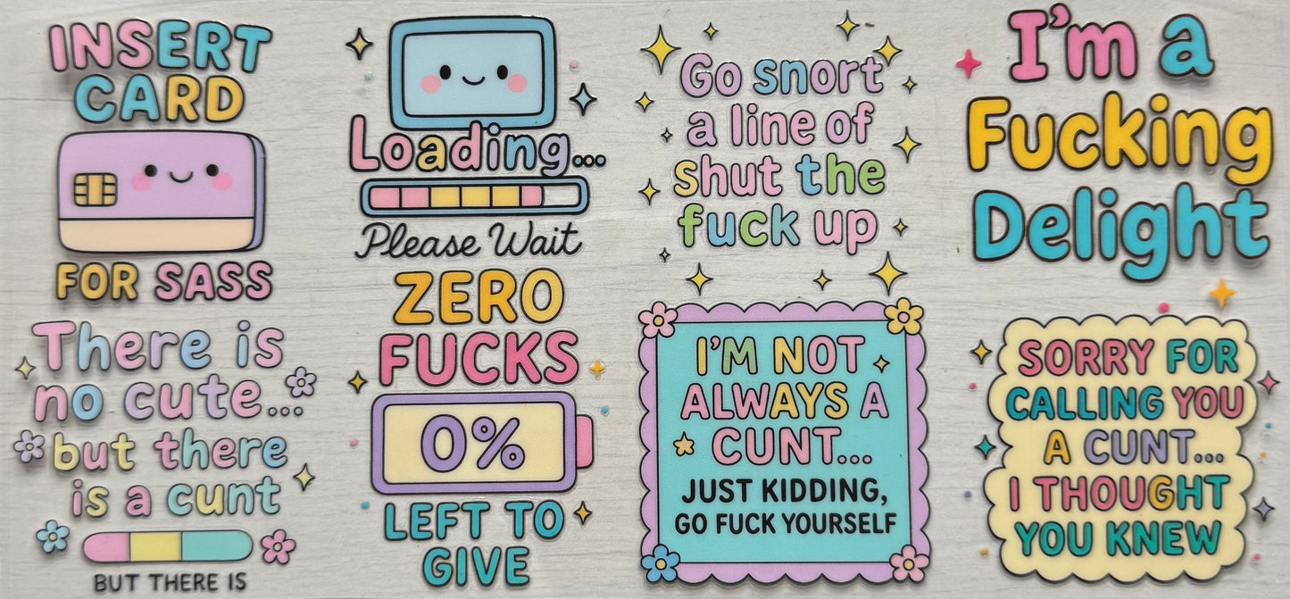 Sassy Attitude design