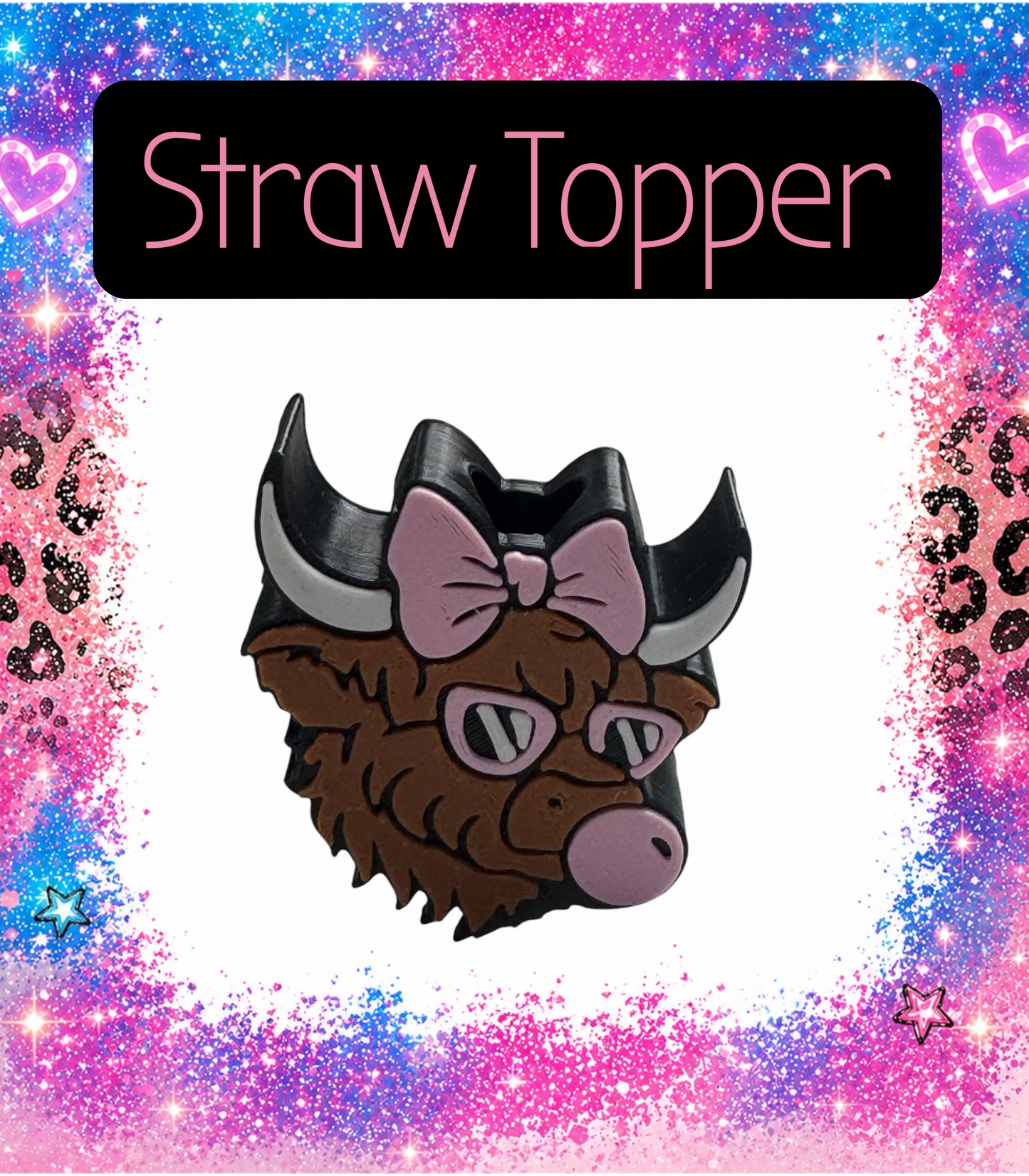 3D Straw Topper 14