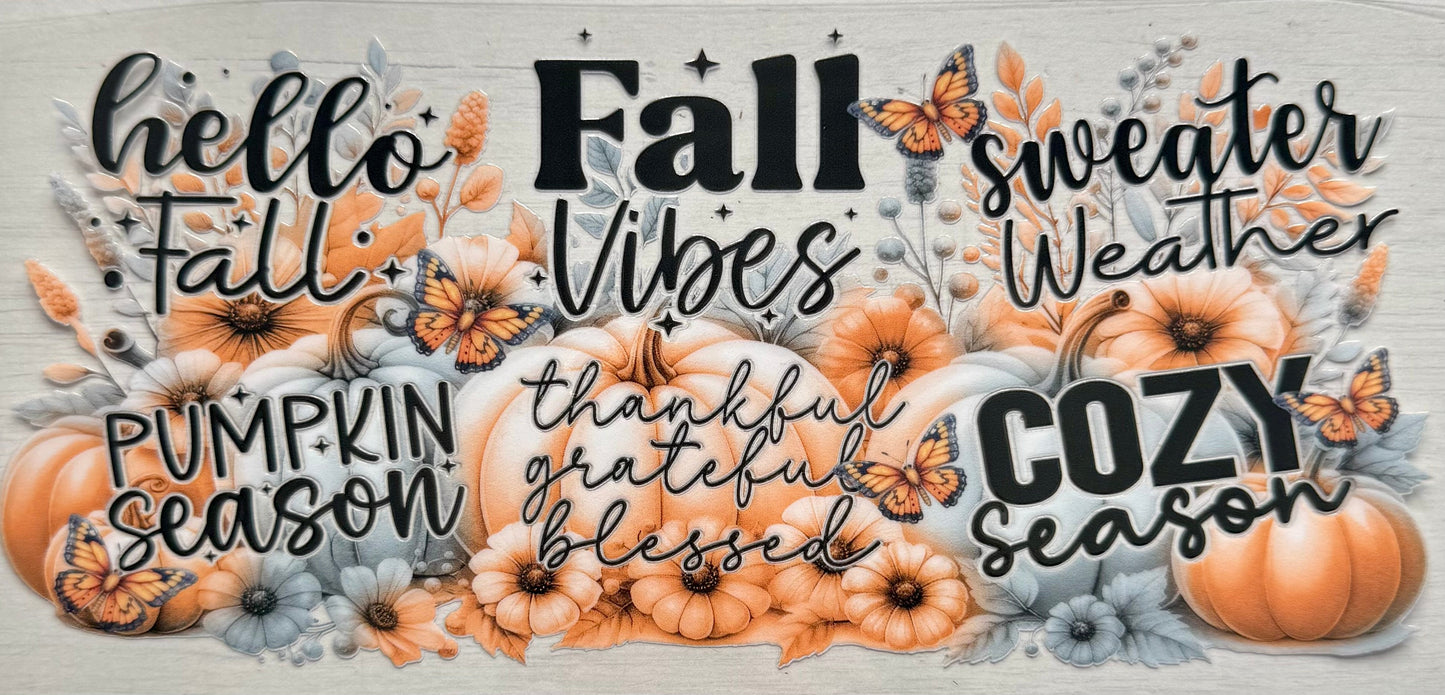 Fall Vibes Hello Fall design
