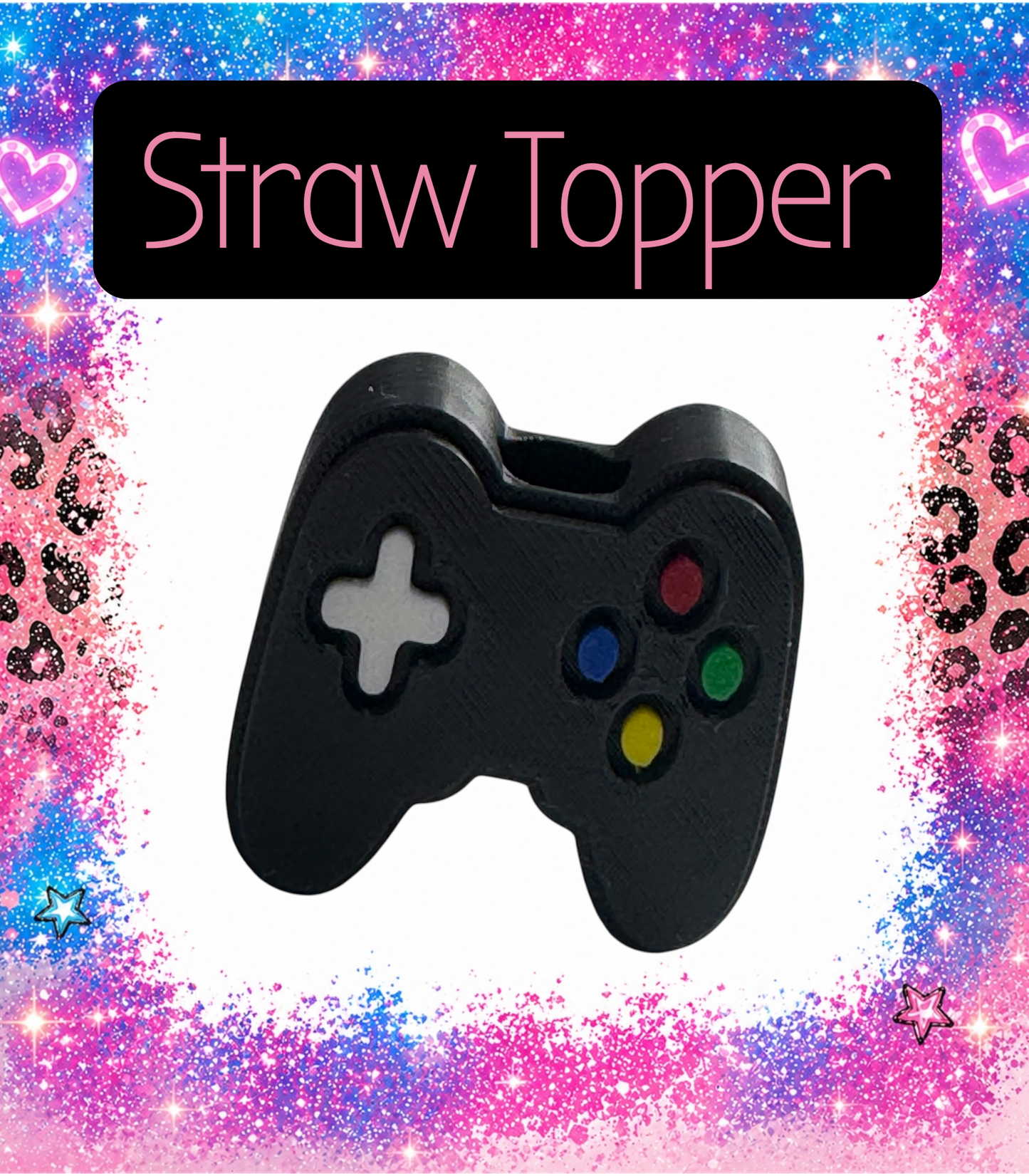 3D Straw Topper 32