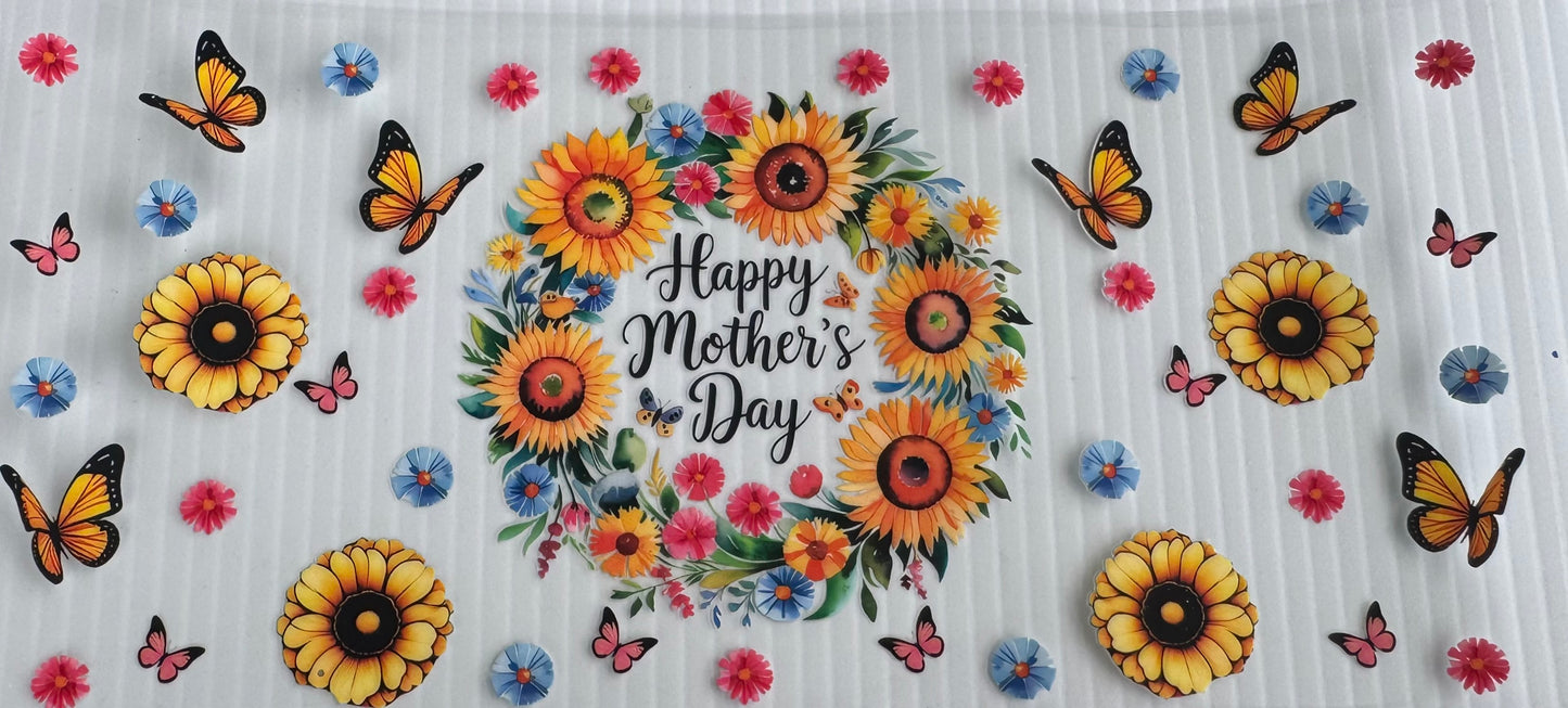Happy Mother's day Sunflower Wrap