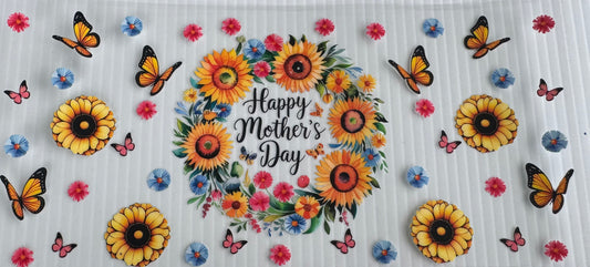 Happy Mother's day Sunflower Wrap