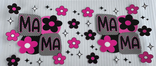 Mama Pink Floral Wrap