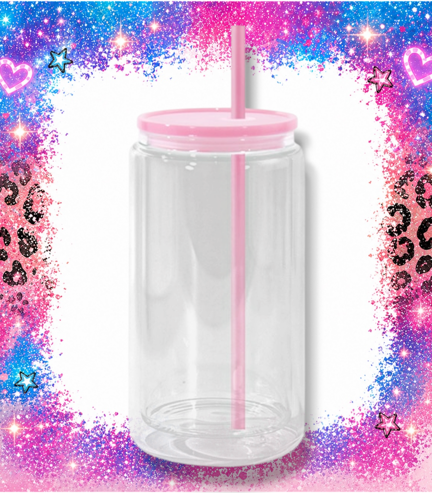 16 oz Acrylic - Pink