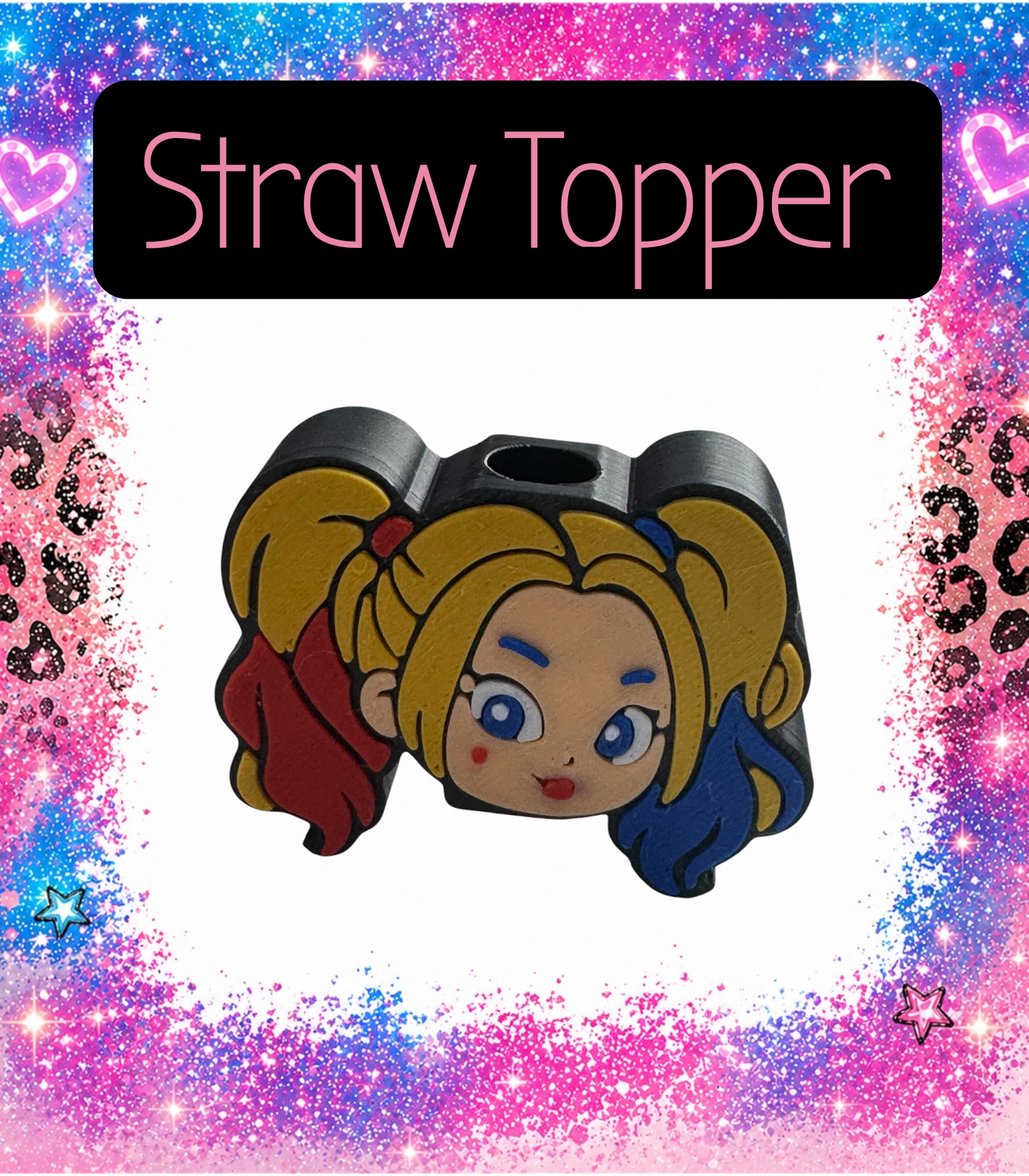 3D Straw Topper 29