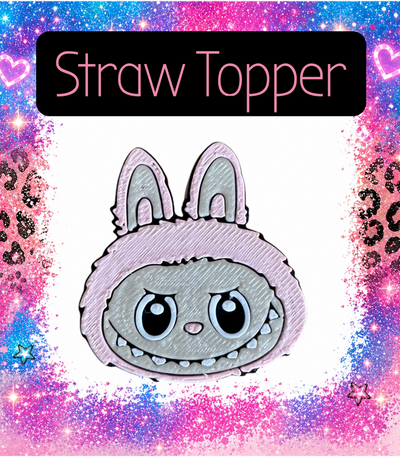 BU BU 3-D Printed Straw Topper