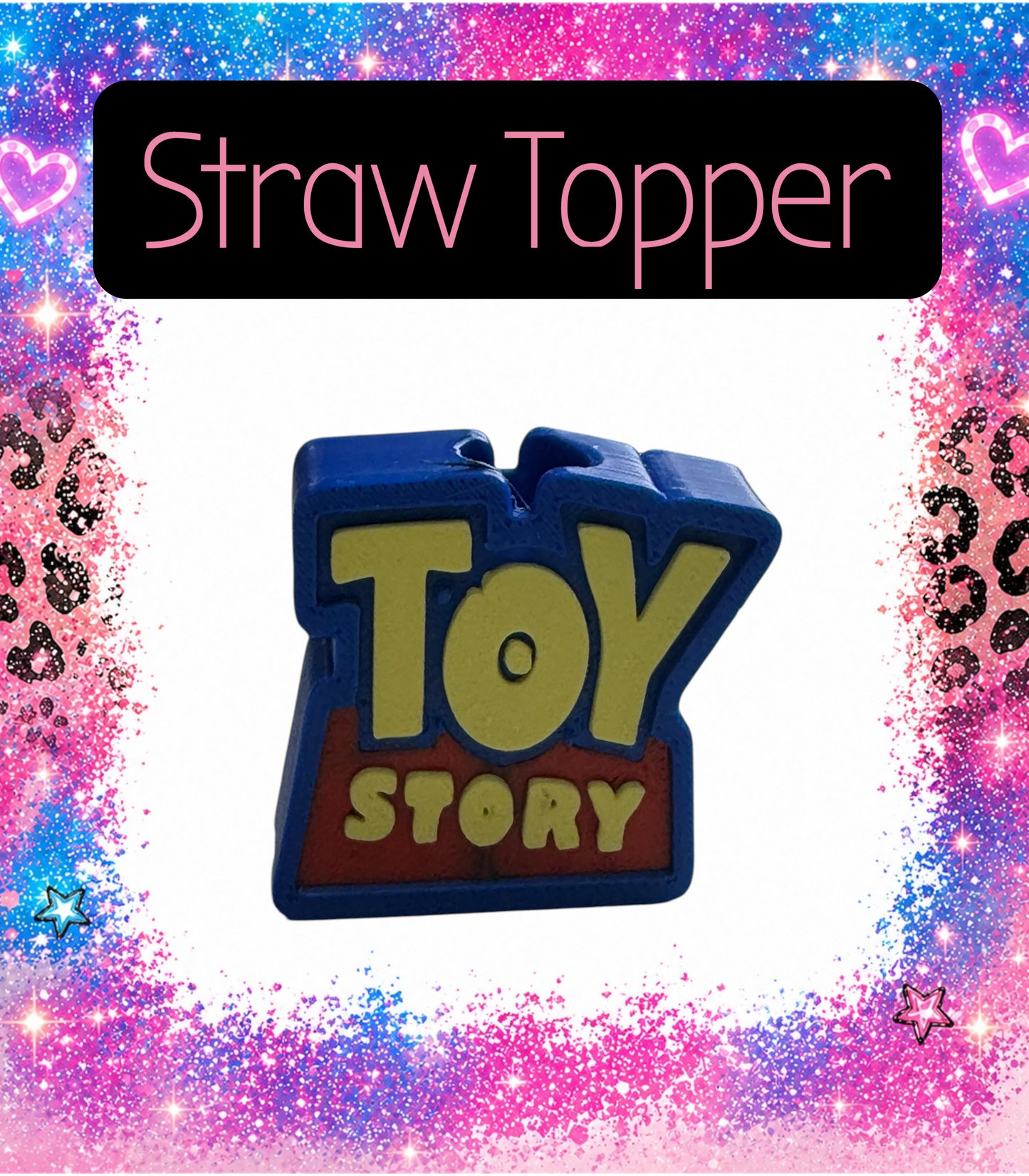 3D Straw Topper 10