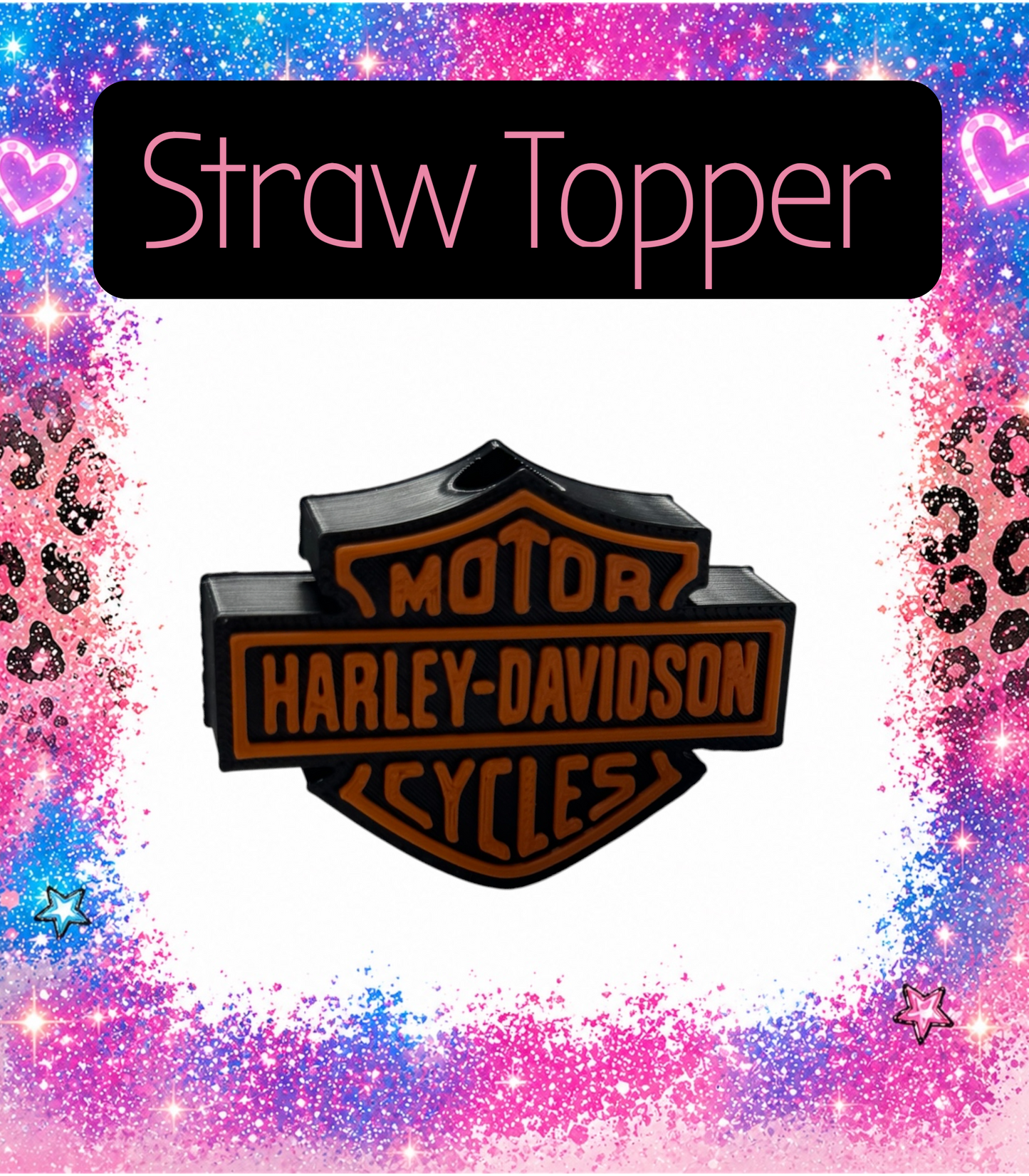 3D Straw Topper 21