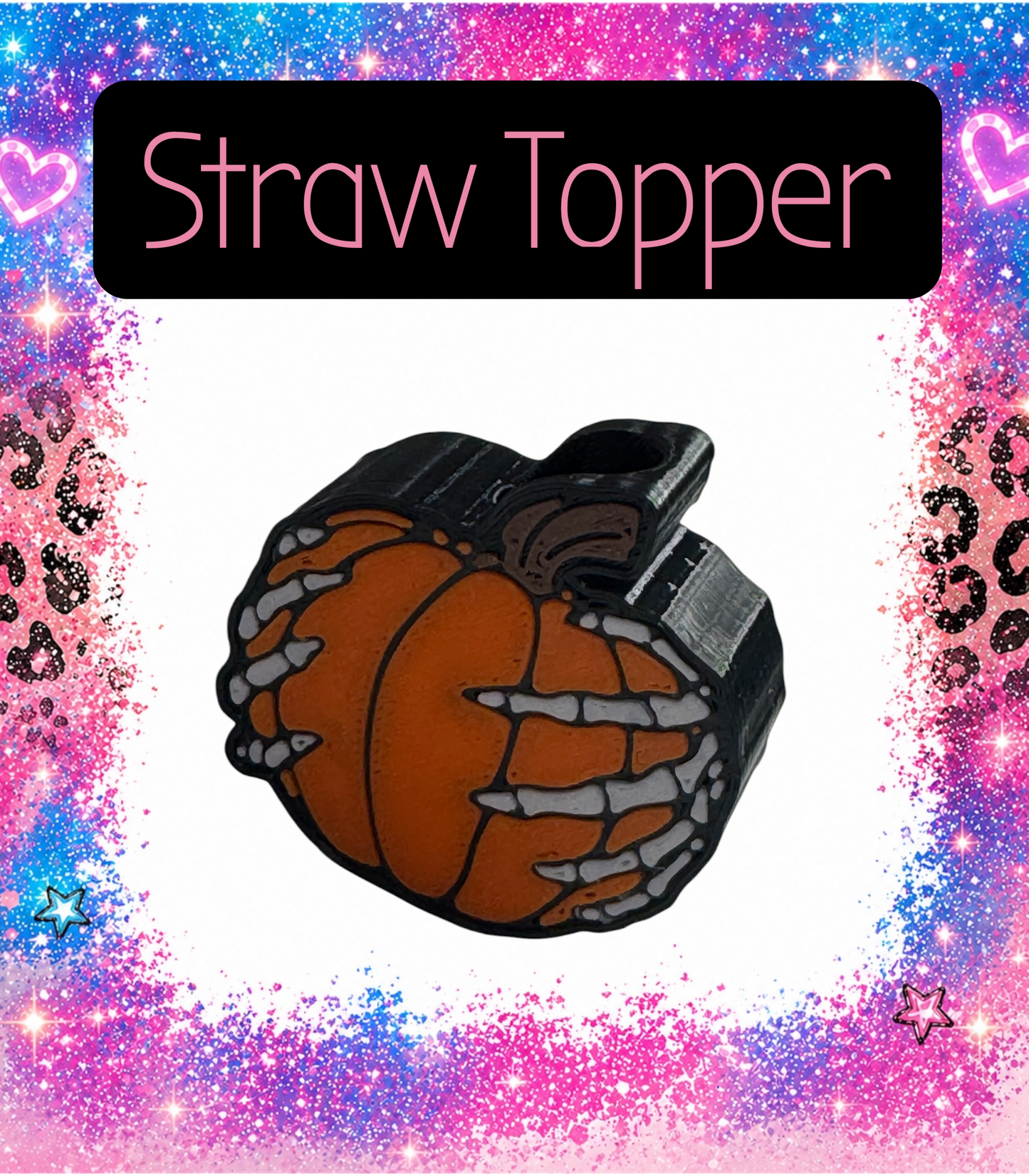 3D Straw Topper 9