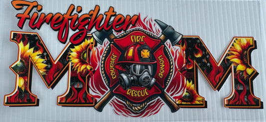 Firefighter Mom Wrap
