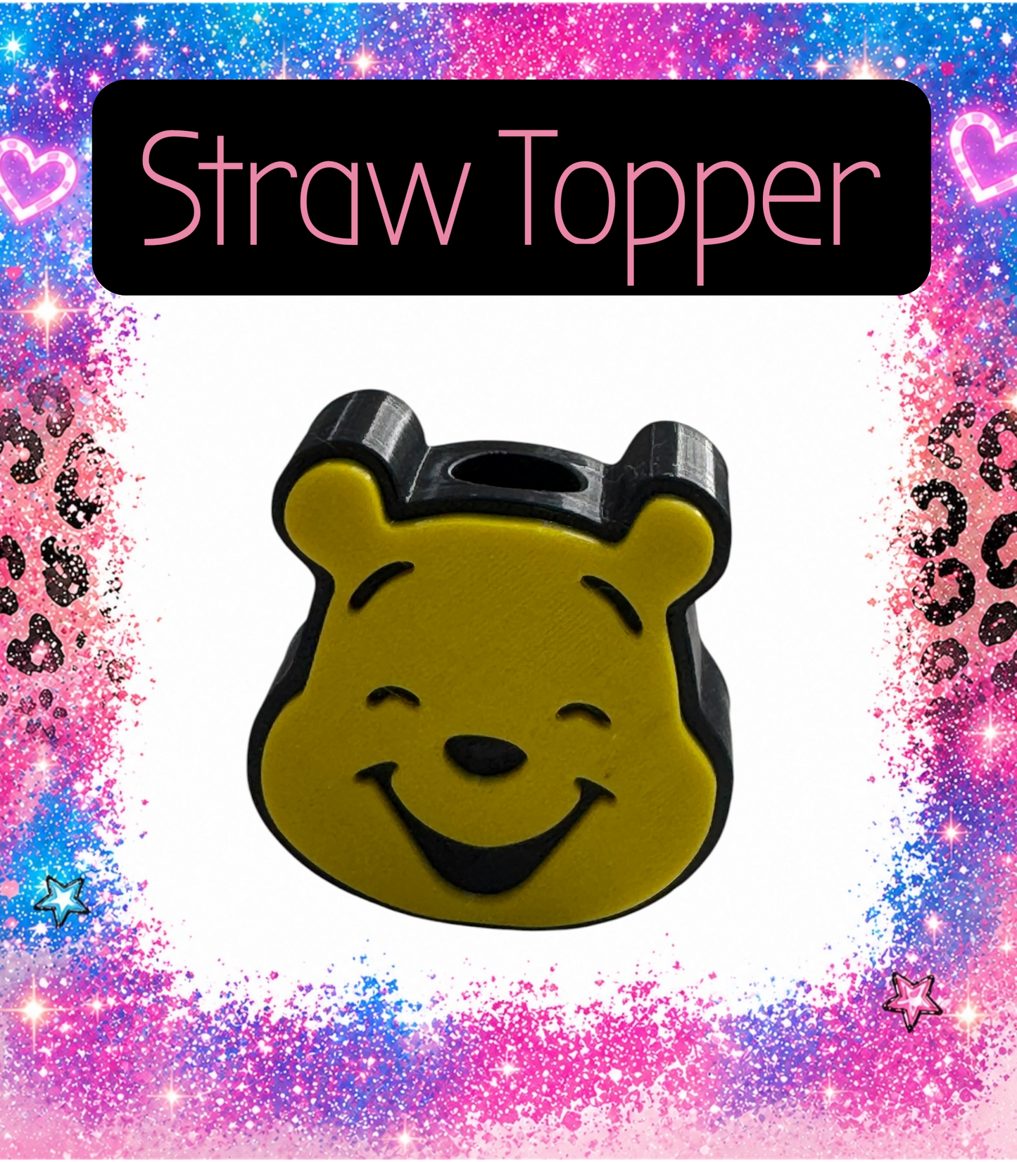 3D Straw Topper 15