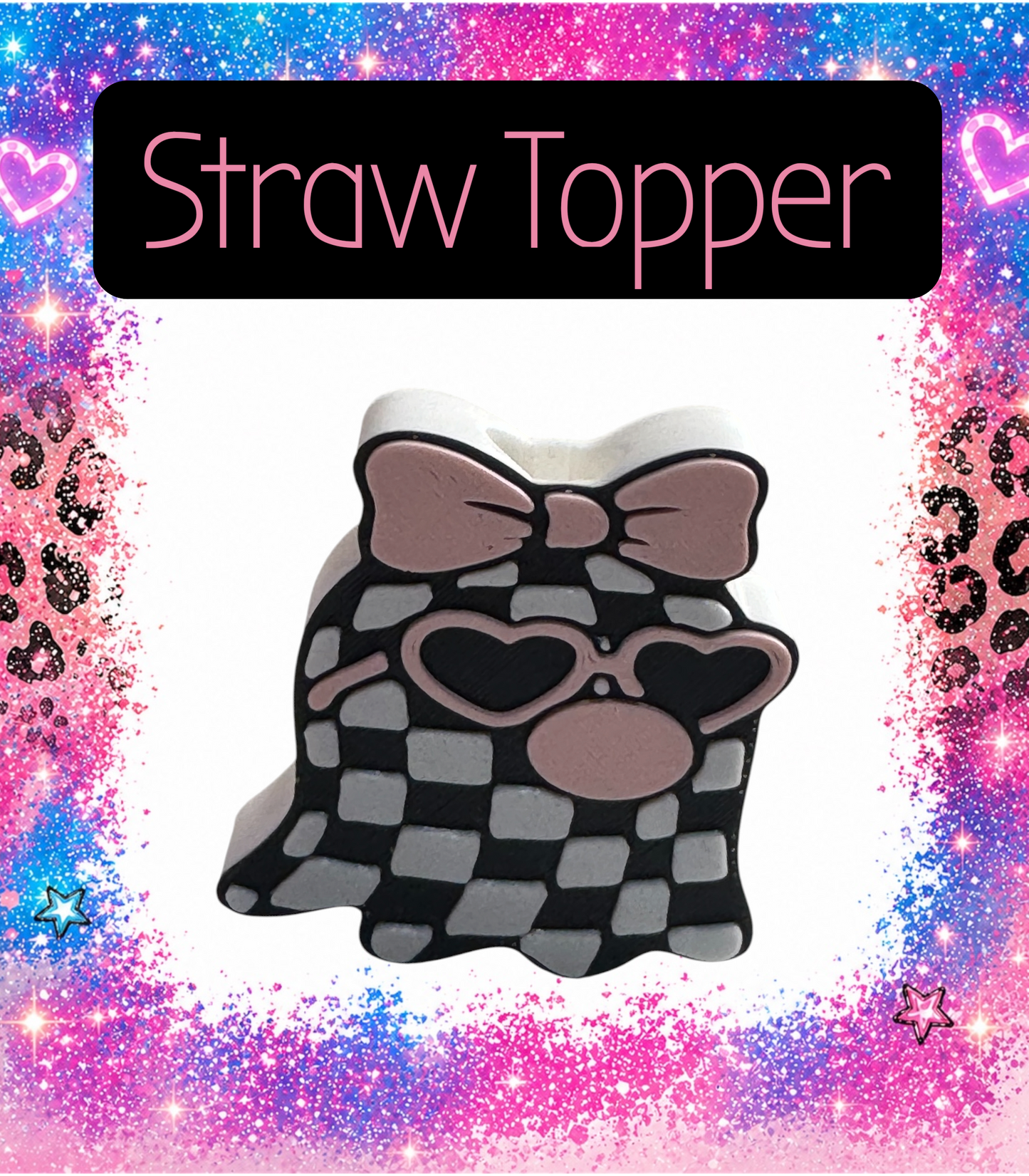 3D Straw Topper 27