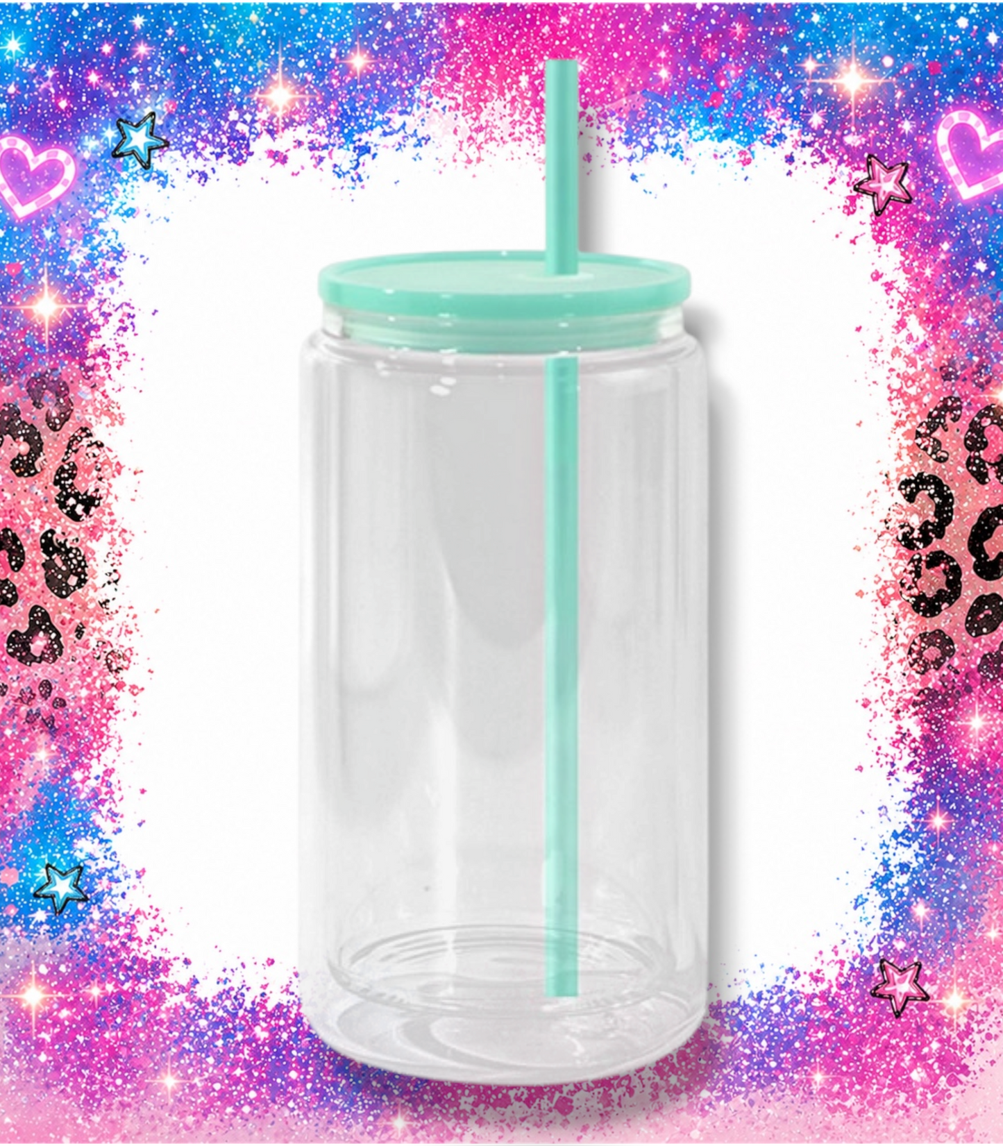 16 oz Acrylic - Mint Green