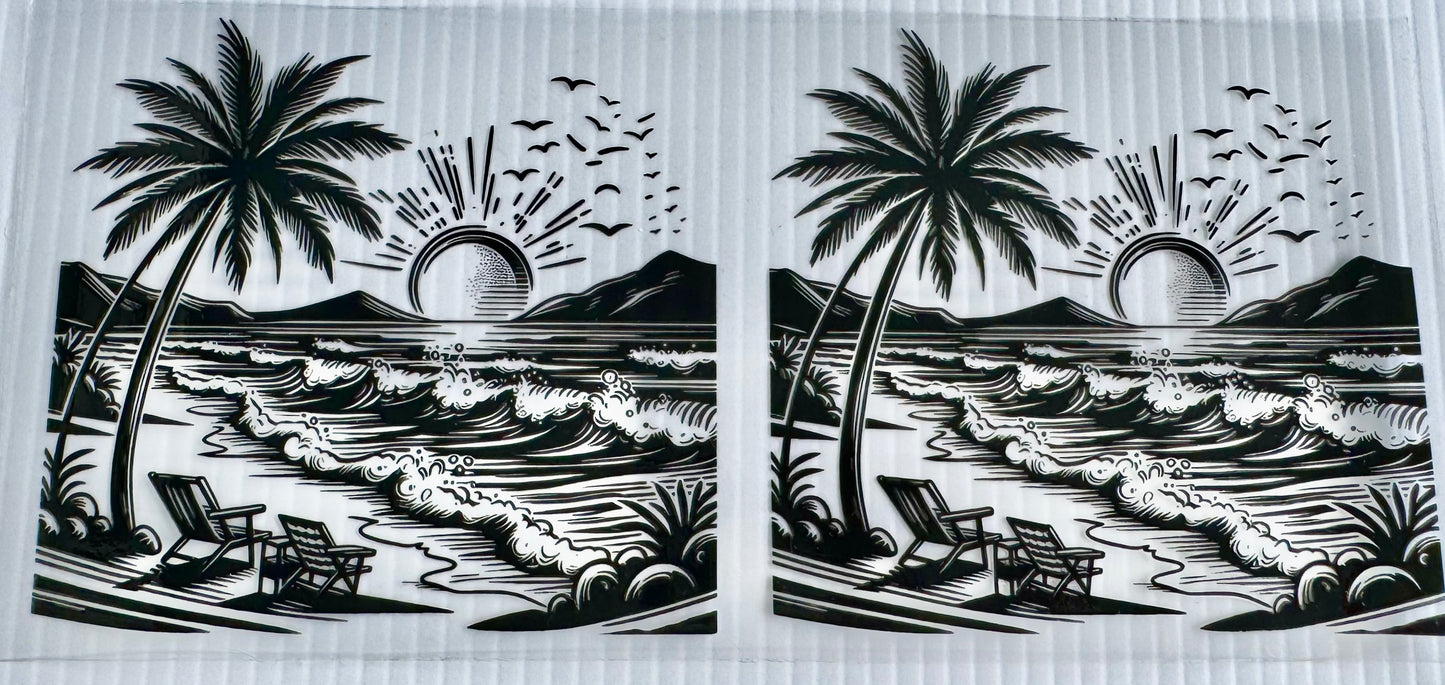 Black & White Ocean