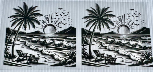 Black & White Ocean