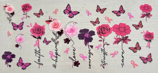 Faith Hope Love florals design