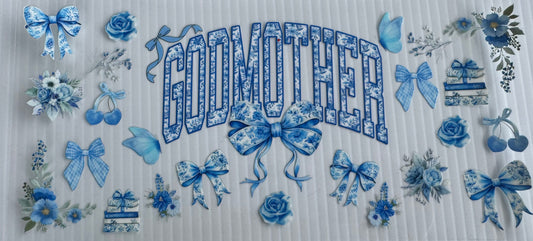 Godmother Blue Wrap