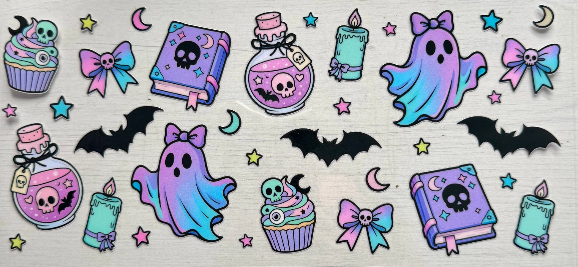 Pastel cupcake potion design
