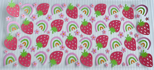 Strawberry Rainbow Wrap