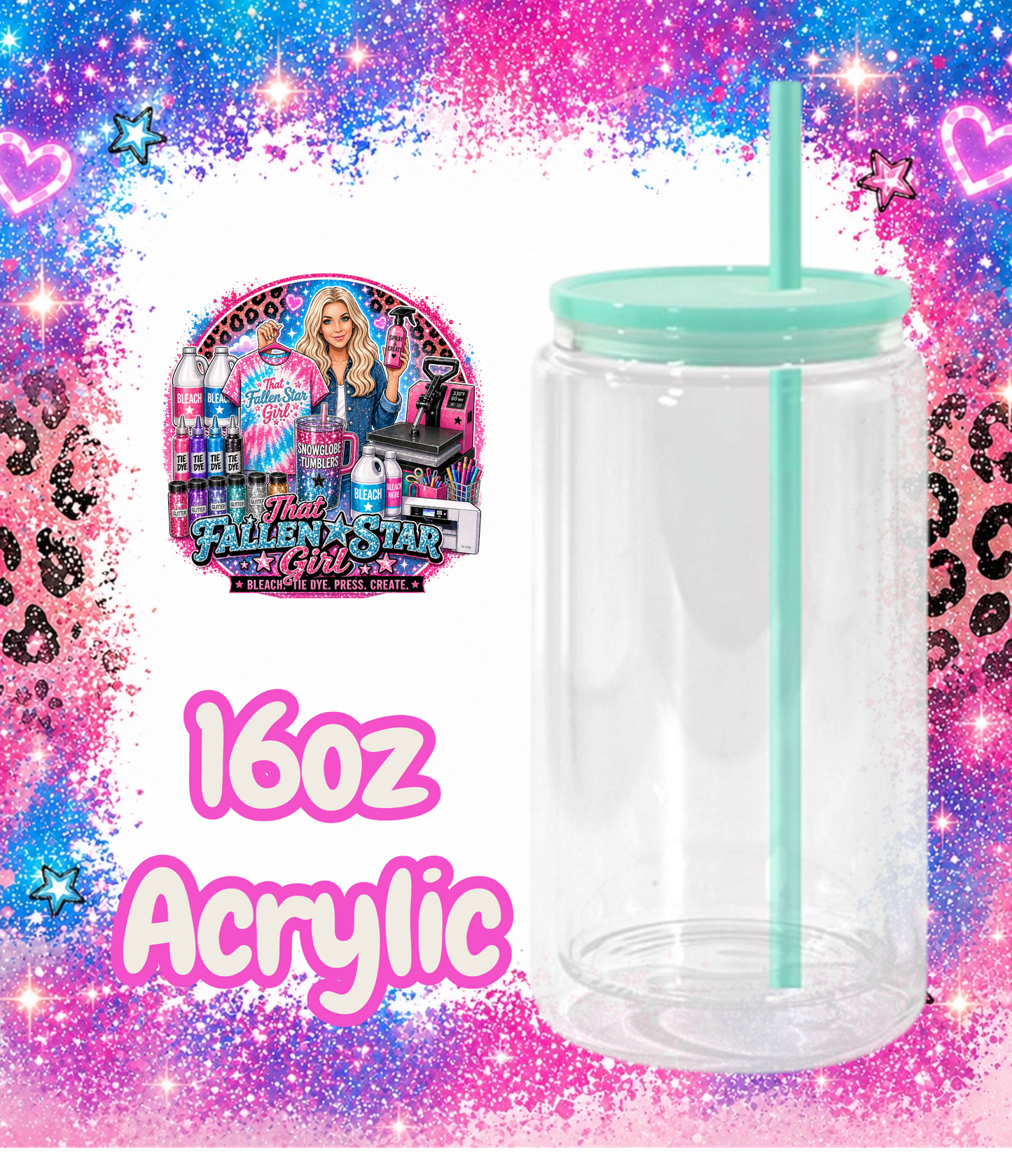 16 Ounce Acrylic Tumbler