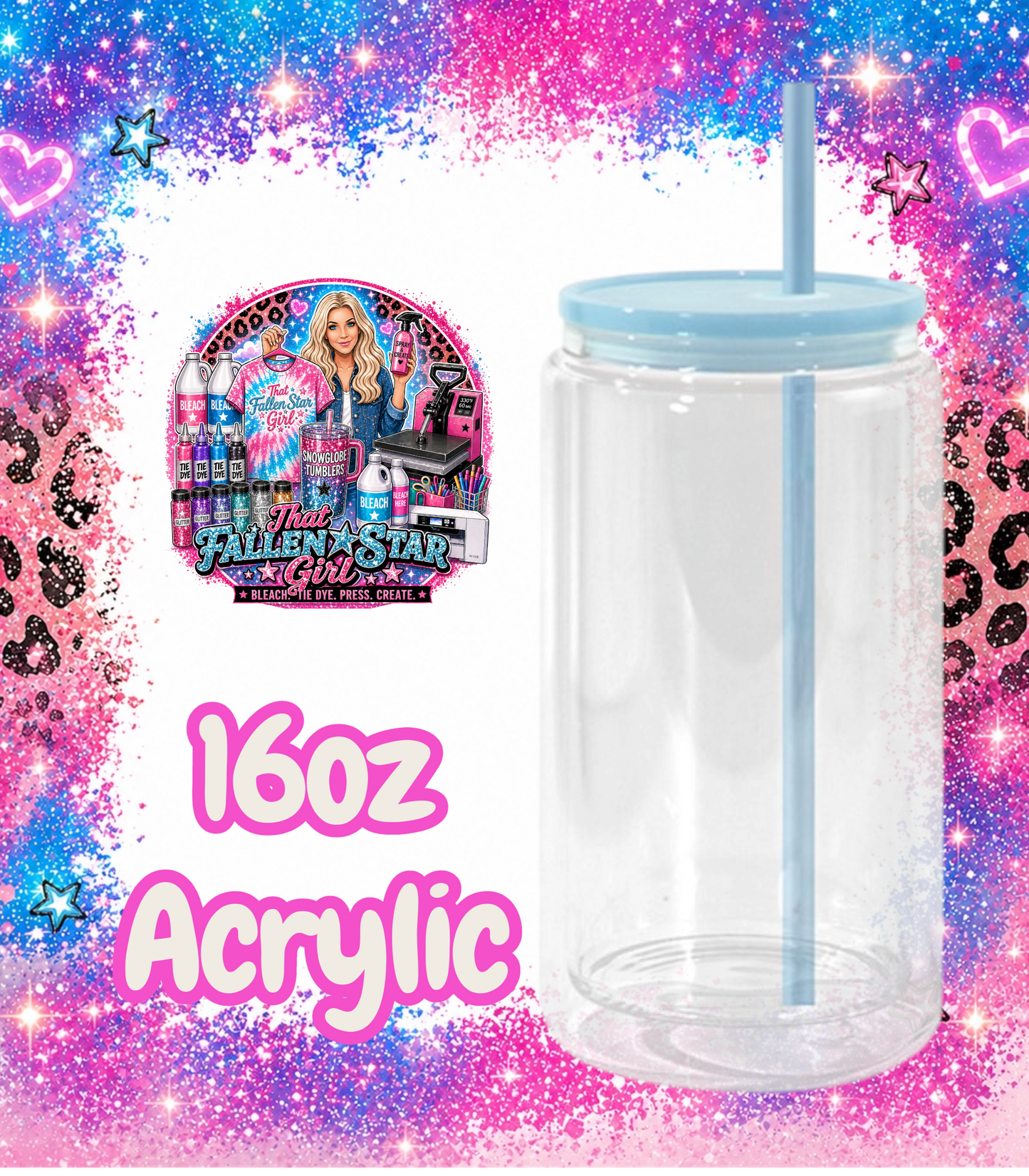 16 Ounce Acrylic Tumbler