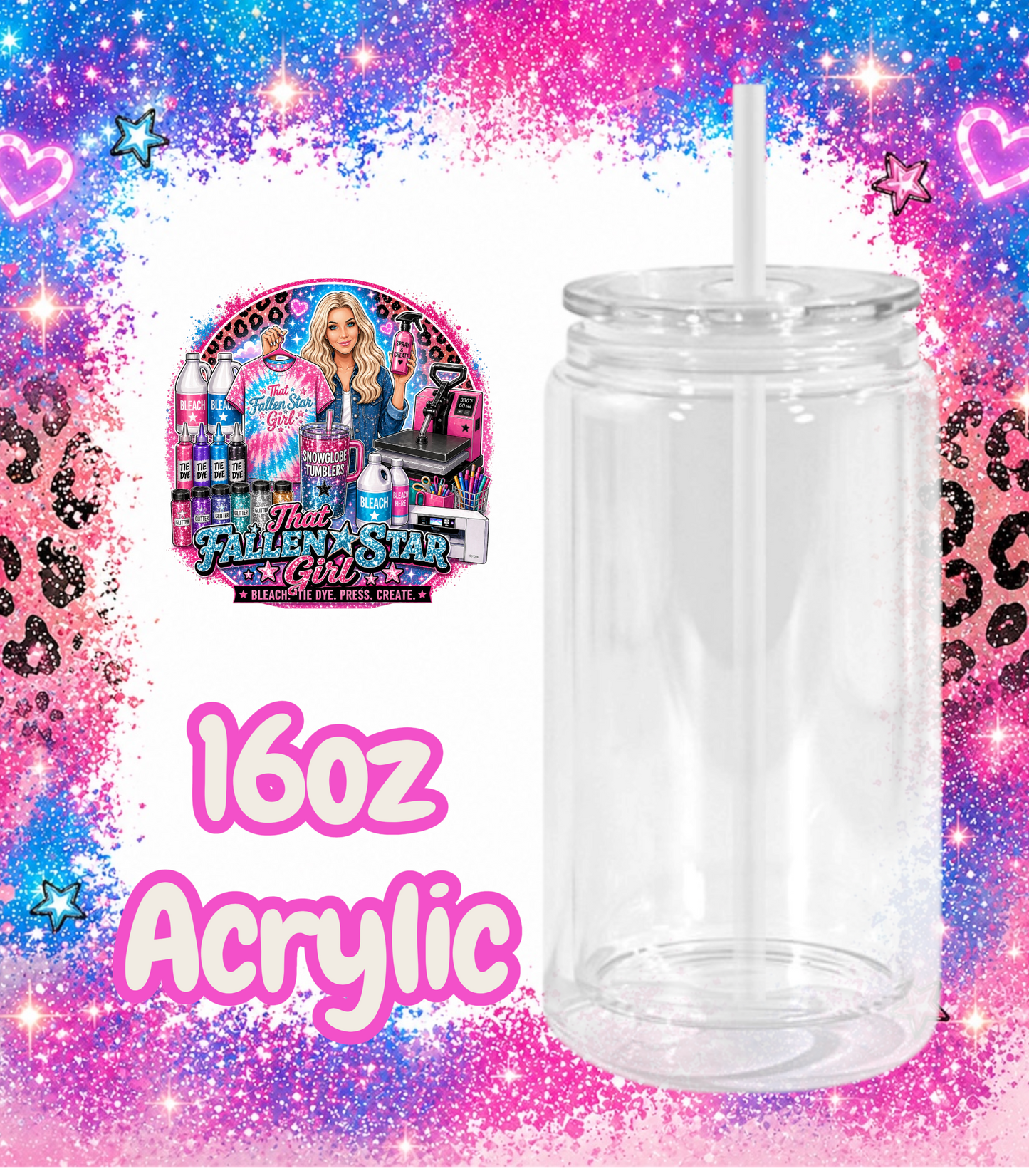 16 Ounce Acrylic Tumbler