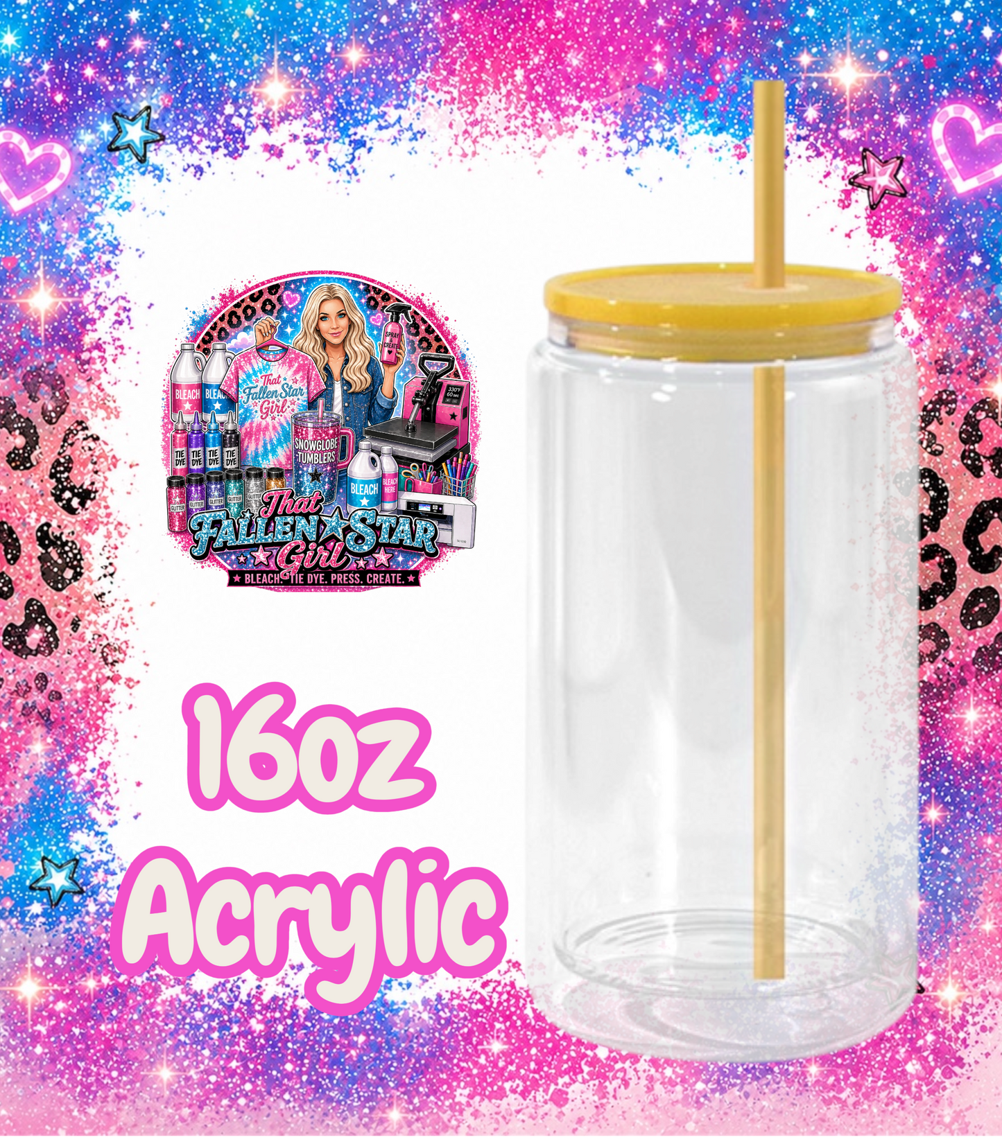16 Ounce Acrylic Tumbler